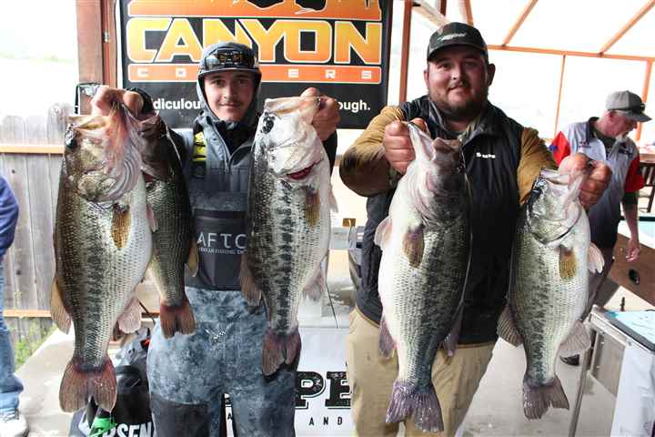 1st Place Team! 33.25 lbs. Wow, great job!