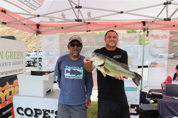 Big Fish Award - 
Cory Dispensiero 7.32 lbs.